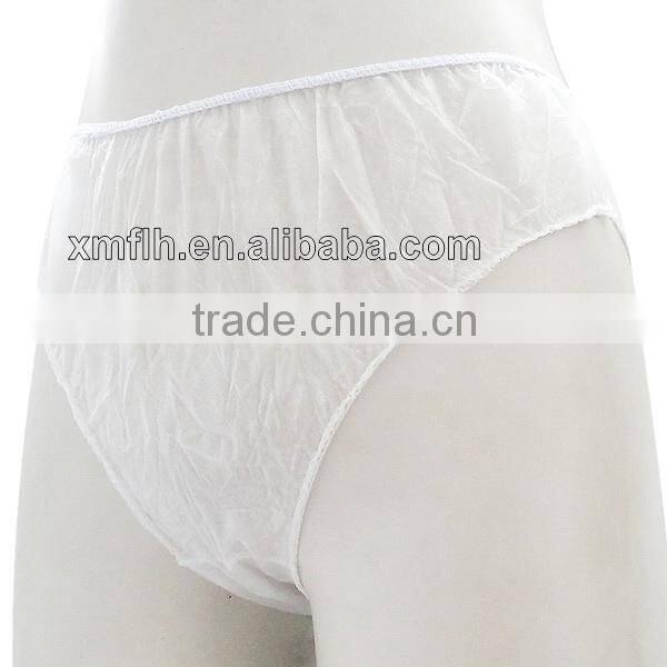 Disposable Nonwoven Briefs for Women,7pcs/opp bag