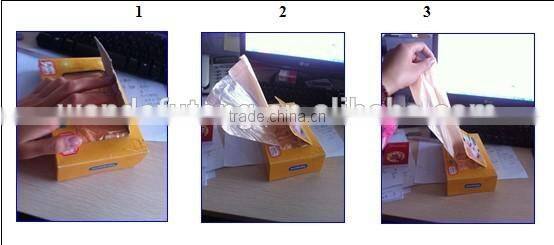 Disposable Orange Fragranced Handle Scented Baby Disposable Diaper Sacks