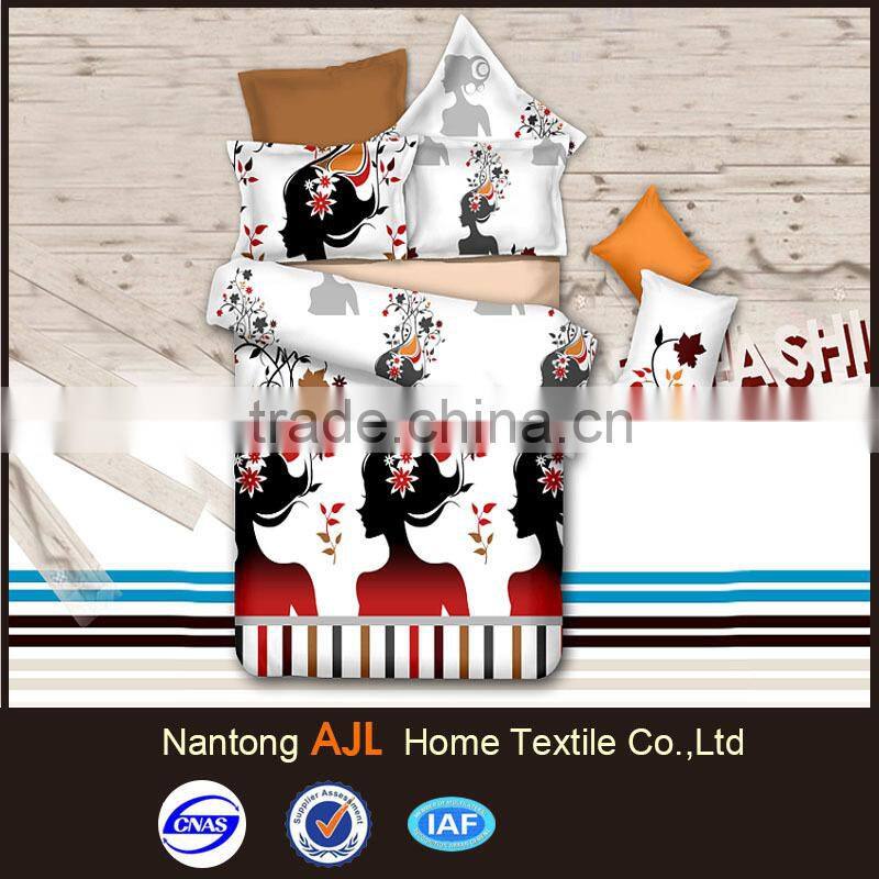 3D polyester bed sheet set in nantong