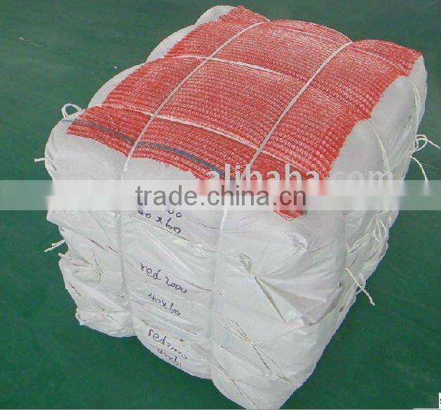 2012 top sale pe net bags with drawstring for fruit and vegetable with OEM service