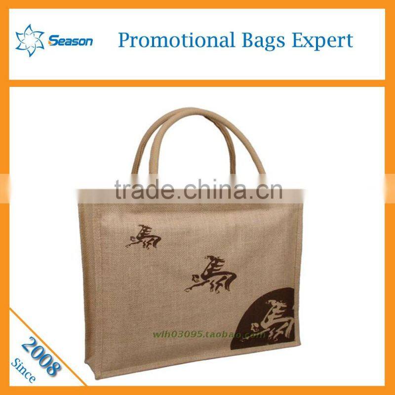 Wholesale jute shopping bag wholesale jute bag picture of jute bag