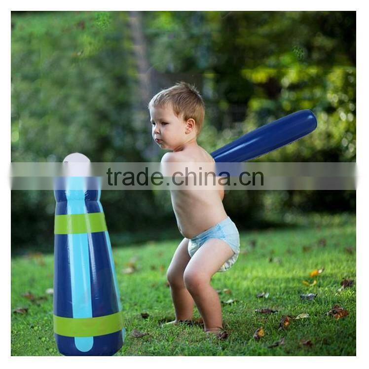 kids inflatable toy Pink pvc inflatable baseball bat for advertising