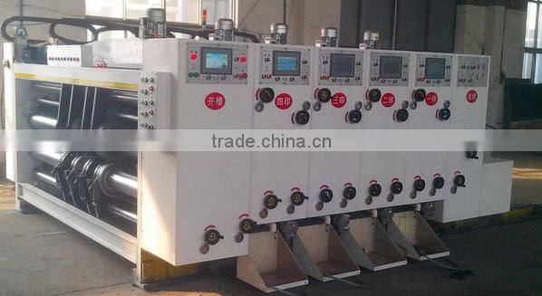 Automatic High Speed Cartonboard Printing and Slotting Die-Cutting Machine