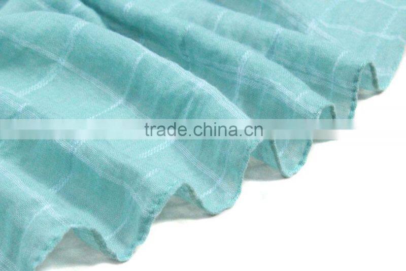 tartan plaid mink color scarf for dubai