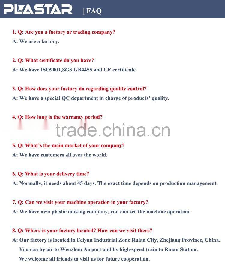 LLDPE mono layer cast stretch film machine