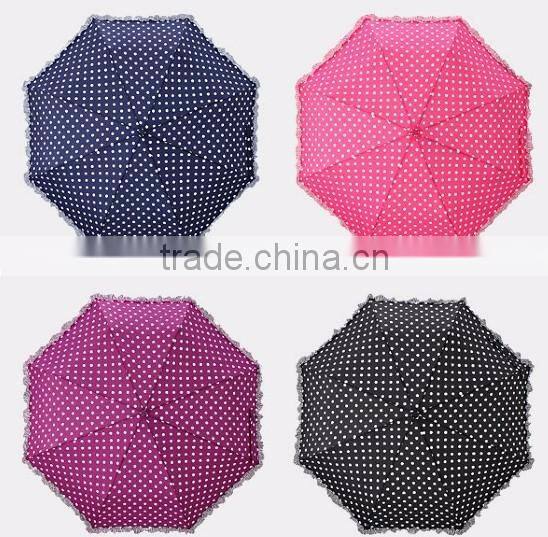 Fahion lady auto open & close folding umbrella