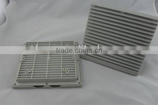 Extra-thin panel cabinet fan filter