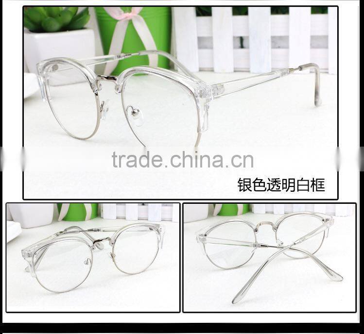 Fashion round frame glasses for men and women