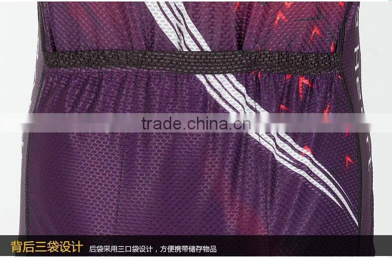 Summer new men's and women's short sleeve quick-drying cycling jerseys mesh cycling shorts anti-uv elastic cycling suits