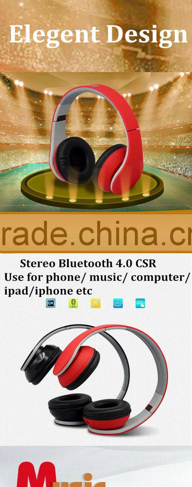 hot alibaba wholesale wireless bluetooth stereo headphone