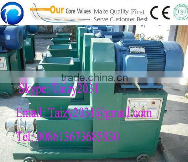 high output and low consumption wood waste charcoal briquette machine