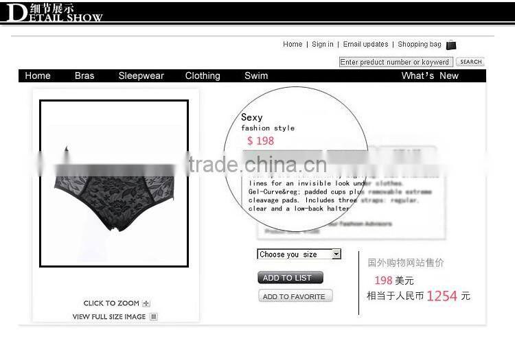 Most popular black woman wearing sexy panties transparent wear