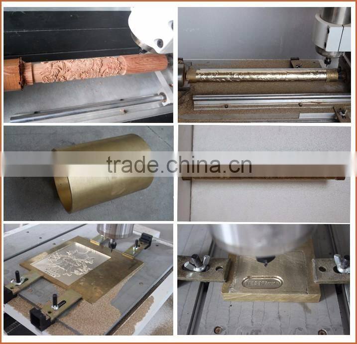 ZhuoKe CNC 6060 Metal Engraving Machine For Drilling And Milling With 3 Spindle Head Rotary Axis 600*600mm CE Approved ZK-6060