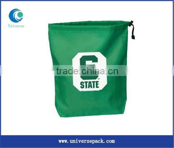 Beautiful nylon shopping bags backpck bag with pockets