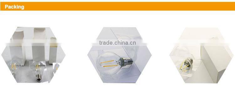 T38 energy saving lampquality 2200K /2600K/2700K led glass bulb filament bulb
