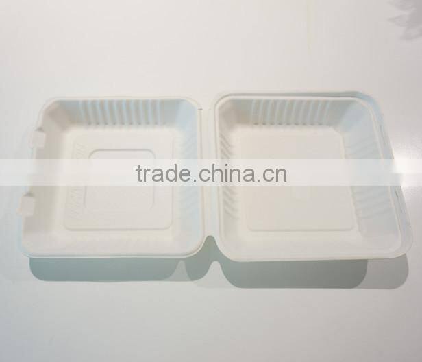 Sugarcane Material Takeaway Lunch Box Burger container