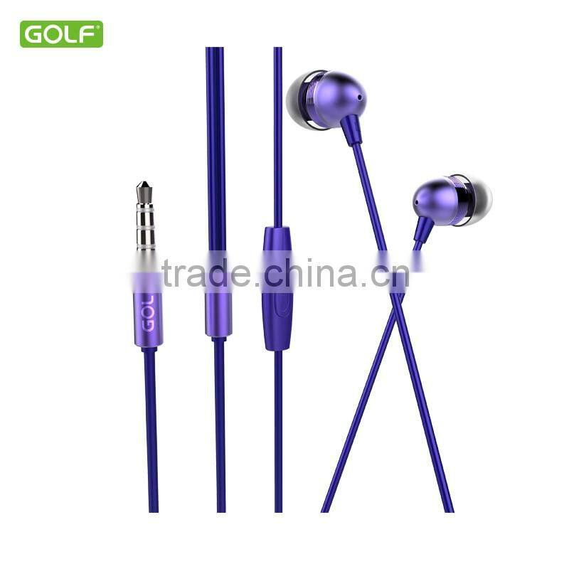 2016 High quality metal earphone,mobile phone earphone, earphone wholesale