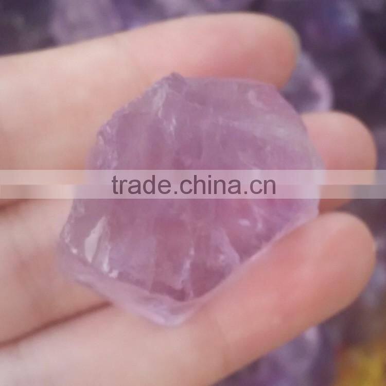 Amethyst rough gem stones