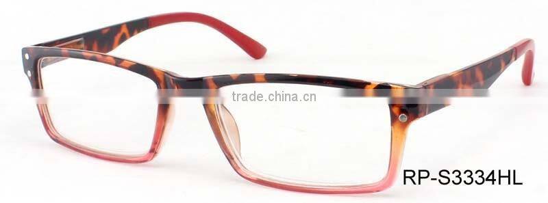 Wholesale grad. demi fashion design cheap promotional reading glasses with pouch