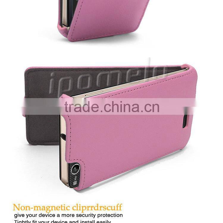 Luxury flip leather mobile phone case for Explay RIO EXP 4