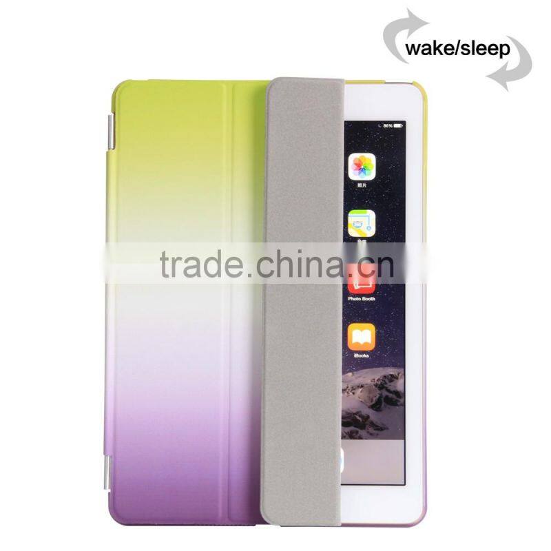Factory Price Rainbow Color Fancy New Smart Case For Ipad Pro 9.7
