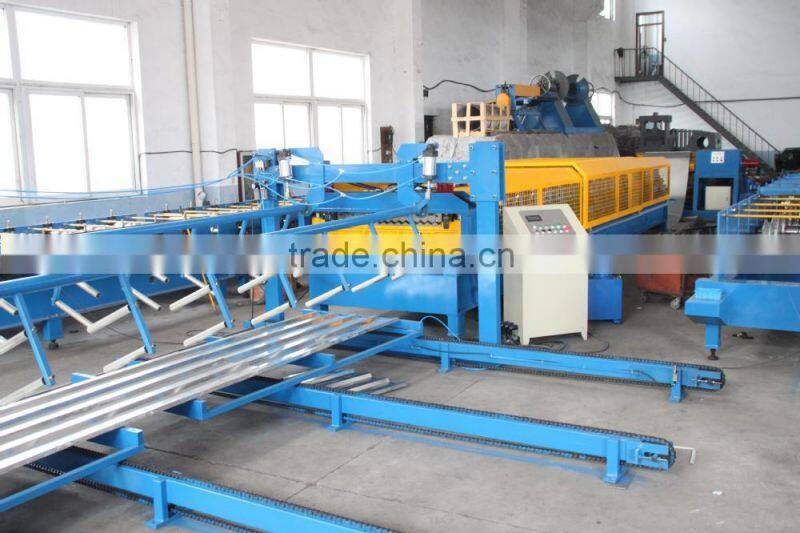 Color Steel Glalvanized Metal Double Deck Trapezoidal Tile Sheet Roof Wall Panel Machine, Double Layer Roof Roll Forming Machine