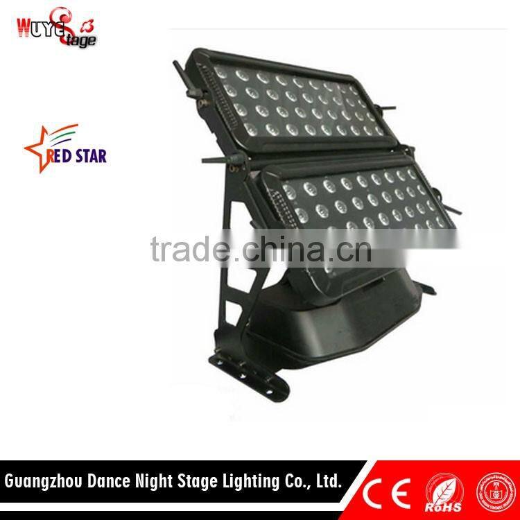 Alibaba Express Wall Washer Light 72pcs Projector LED Outdoor Waterproof 10w Double-head LED Spot RGBW