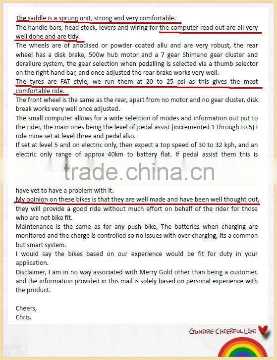 importer pedal assisted electric tricycle china for adult