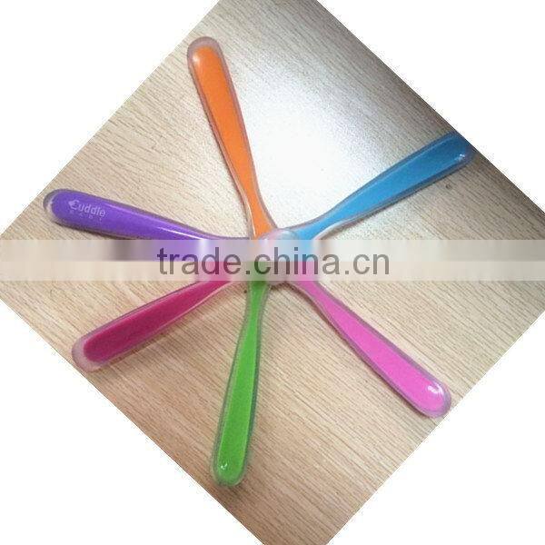 Customized Best-Selling cute silicone baby feeding spoon