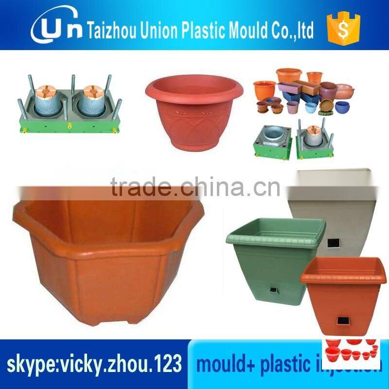 plastic flower pot mould