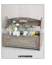 Metal Sheet Vintage Decorative Hanging Planter Basket