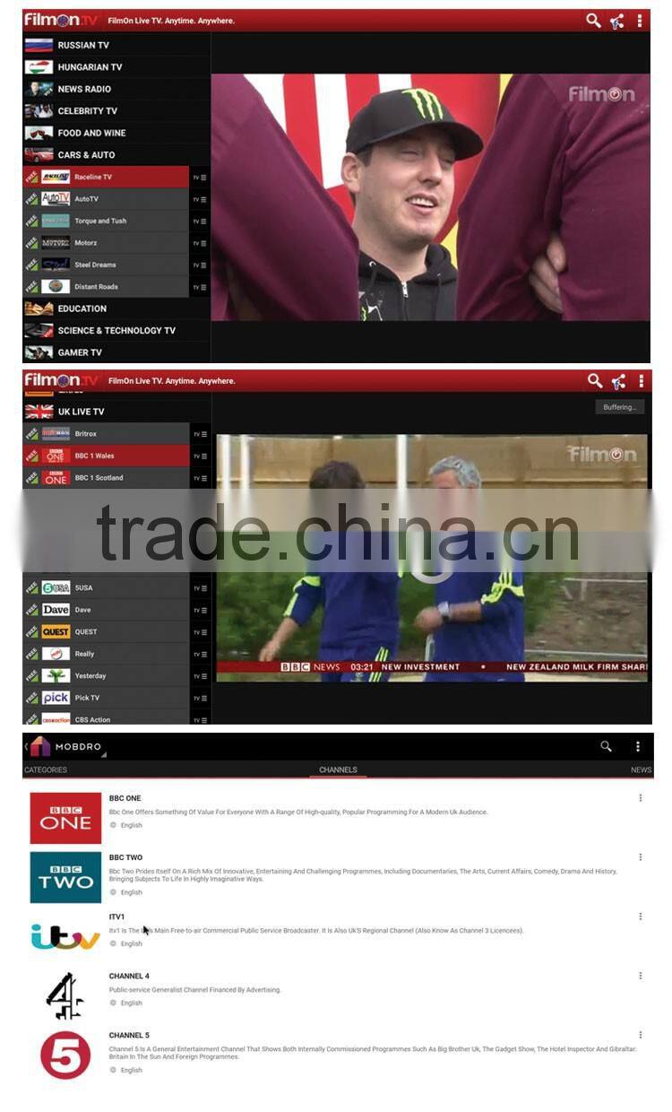 RK3299 Android TV Box R Box Android5.1 TV Box 2GB RAM 8GB NAND Flash 4K Media Player KODI16.1 Fully Loaded