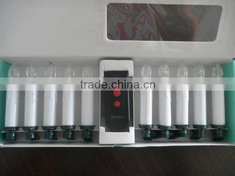 remote control flameless led candles (CE&ROHS prove)