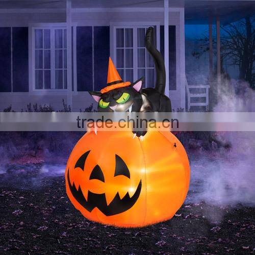 Inflatable pumpkin for halloween decoration/holiday inflatable decoration