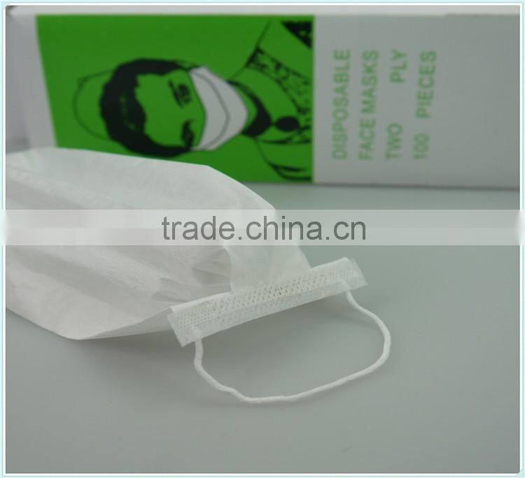 Paper Face Msak with ear loop