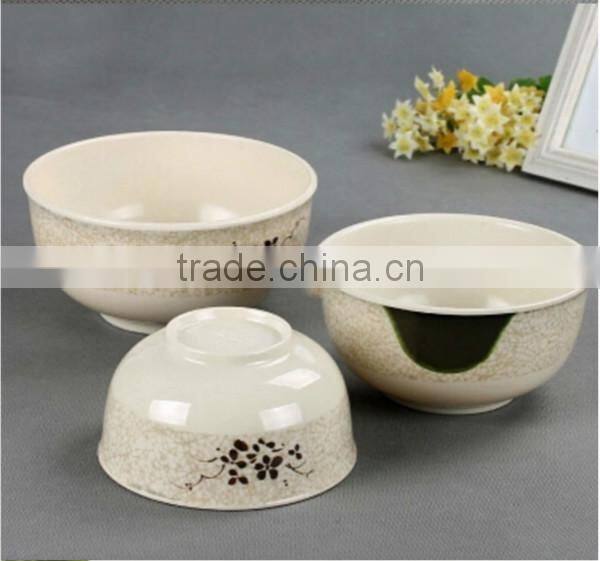 High Quality food grade plastic round soup bowl,melamine bowl in factory price