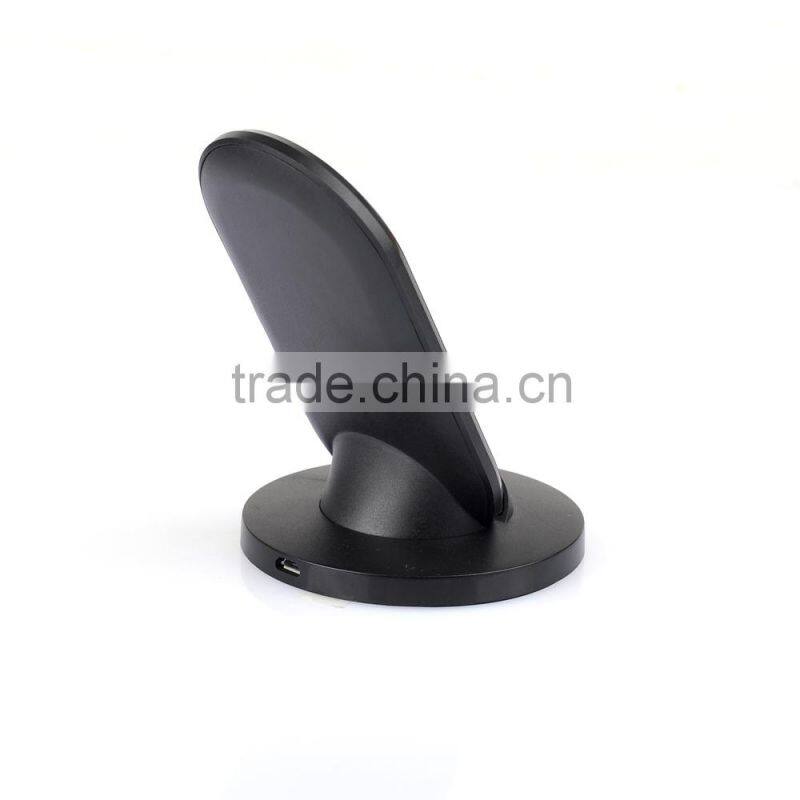 2015 hot sales promotional quality fashion stand Universal qi wireless charger