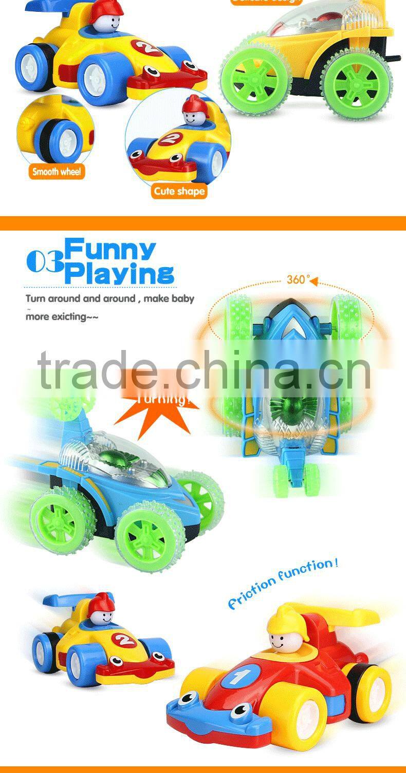 NO-2027B Promotion gift-plastic friction stunt cars ,vehicle toys for kids