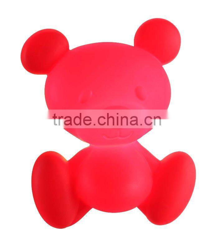 lovely bear shape led wall lamp for kids bedroom decoration