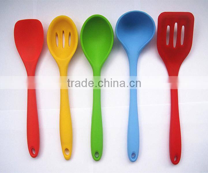 FDA approved food grade non stick seamless heat resistant silicone kitchen utensils wholesale