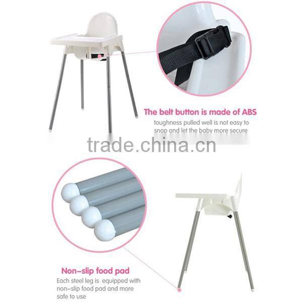 European standard baby dining table and chair