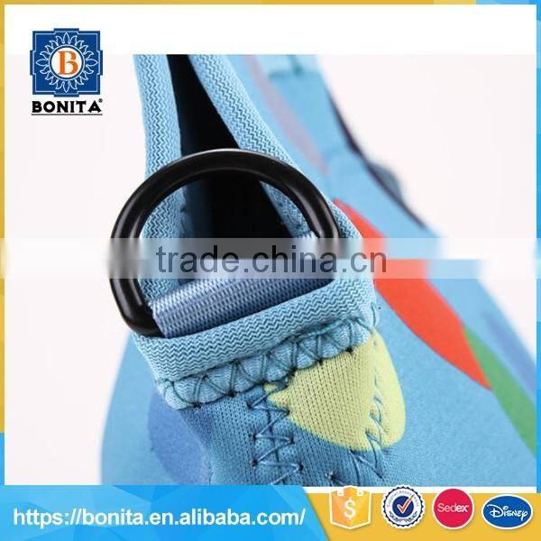 High quality handle blue neoprene outdoor lunch cooler bag