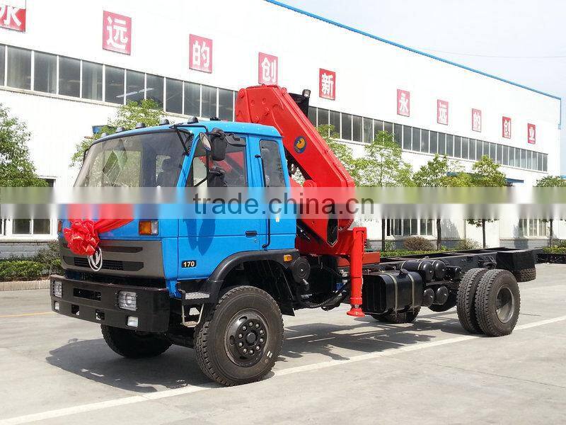 18ton knuckle boom Crane and Accessories,SQ360ZB4, hydraulic truck mounted crane.