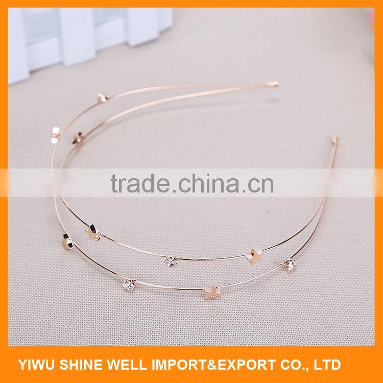 Newest selling different types hair bands headbands with good prices