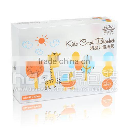 custom printed clear plastic box for clothes packaging