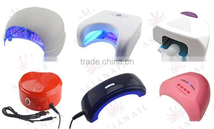 2014 new fashion personalized colorful led lamp gel nail 36 watt