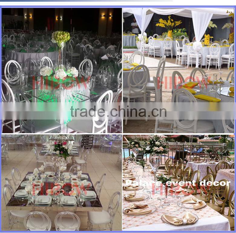 china transparent acrylic wedding phoenix chair resin