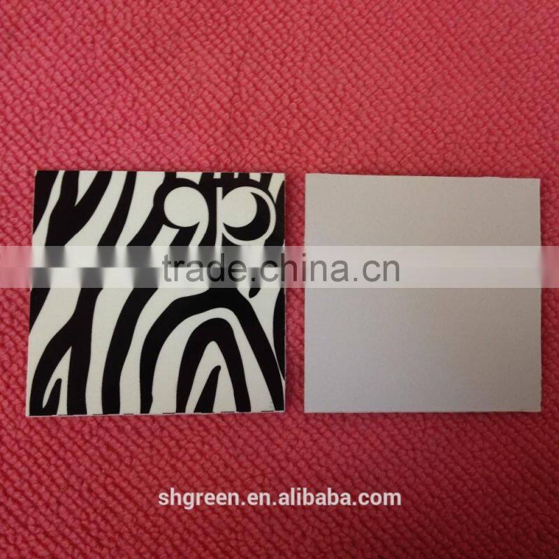 Full printing white color PVC vinyl sticker