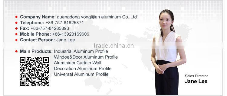 Aluminum glass folding door