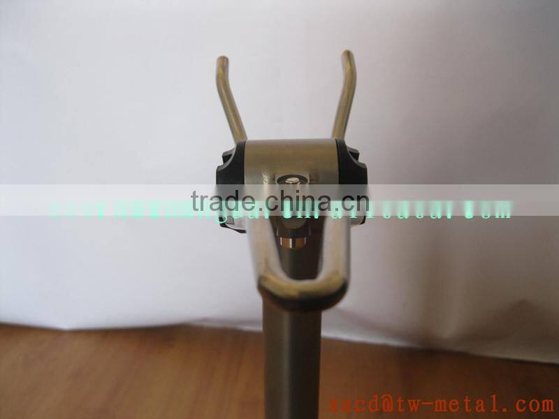 Titanium bike seat post with saddle rails customize seat post Made XACD light weight bike Ti seat post